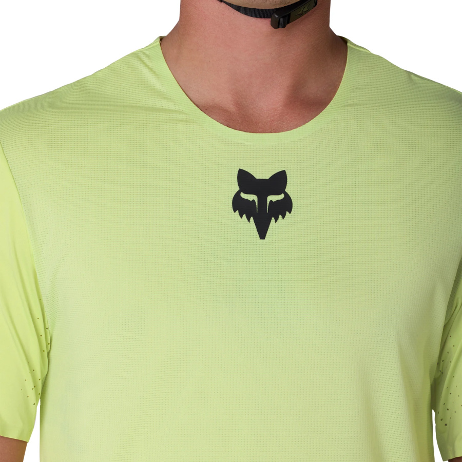 Kolesarska majica Fox Flexair Lime Green - pogled 5