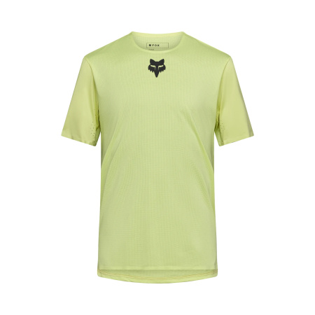Kolesarska majica Fox Flexair Lime Green - sprednji pogled