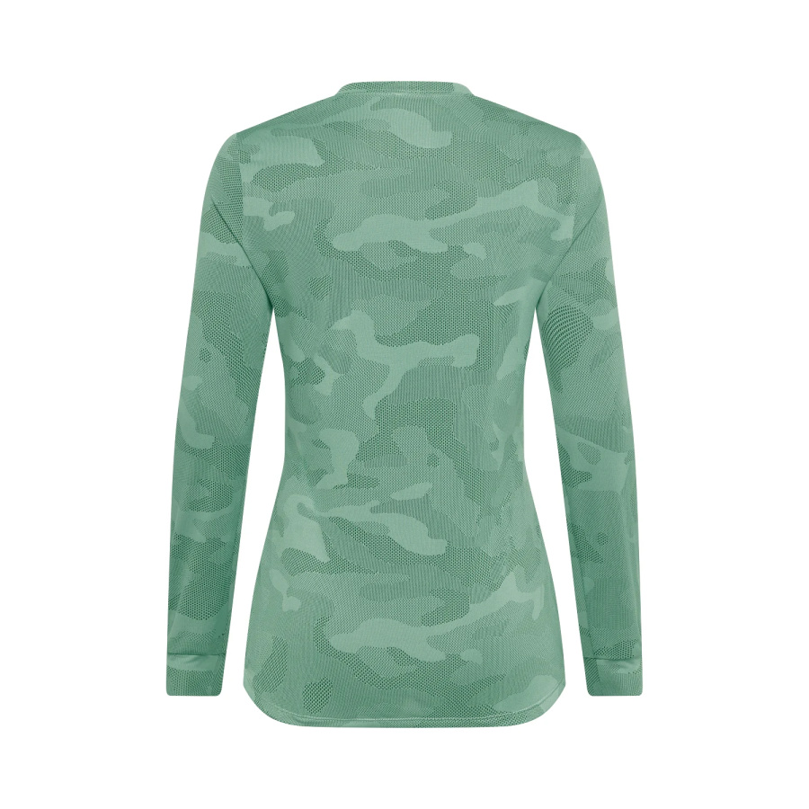 Ženska kolesarska majica Fox Ranger TruDri LS Pine Green - pogled 2