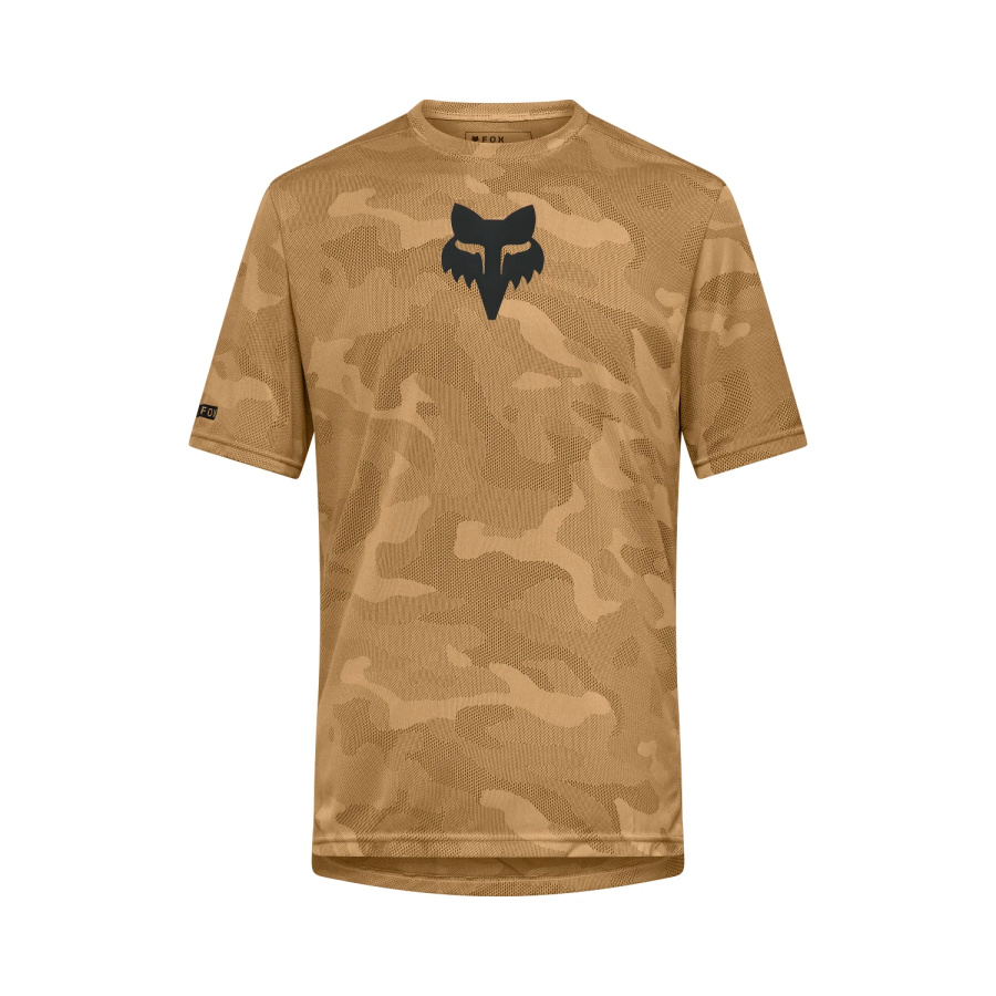 Kolesarska majica Fox Ranger TruDri SS v rjavi barvi Nutmeg Brown