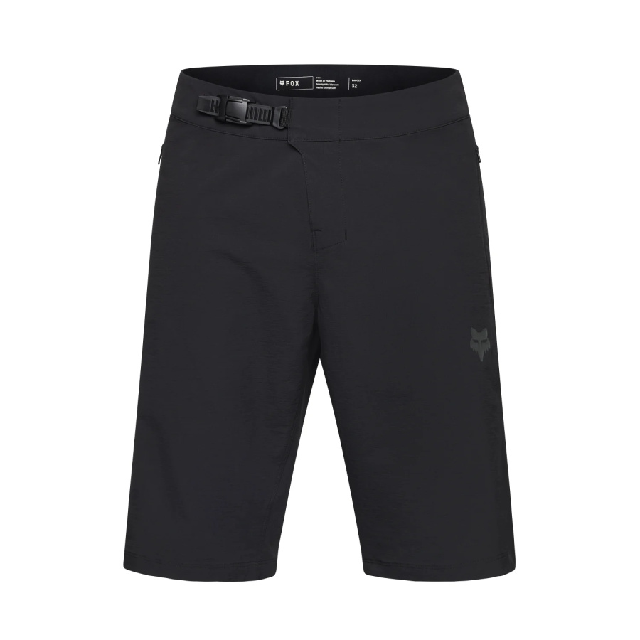 Kolesarske kratke hlače Fox Ranger W/Liner črne barve