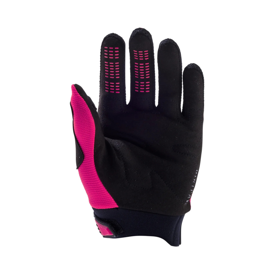 Otroške rokavice Fox Youth Dirtpaw roza barve - pogled 2