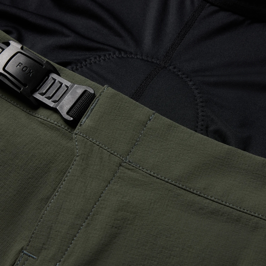 Otroške kolesarske hlače Fox Youth Ranger Lined Shorts Ivy Green - pogled 6