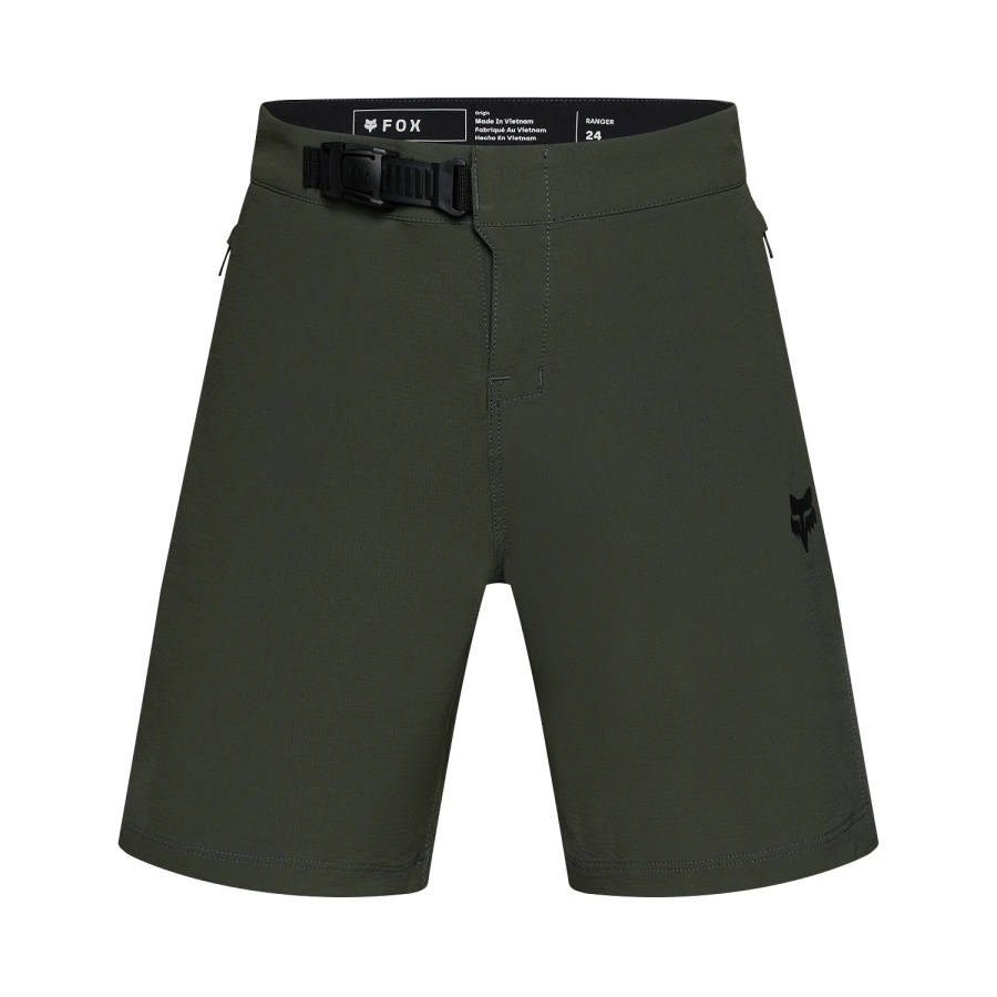Otroške kolesarske hlače Fox Youth Ranger Lined Shorts Ivy Green