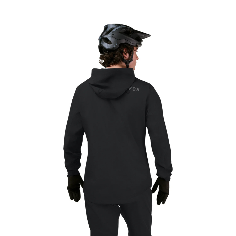 Kolesarska jakna FOX Ranger 2.5-Layer Water črna - pogled 4