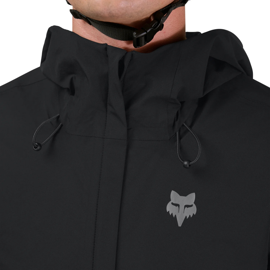 Kolesarska jakna FOX Ranger 2.5-Layer Water črna - pogled 6