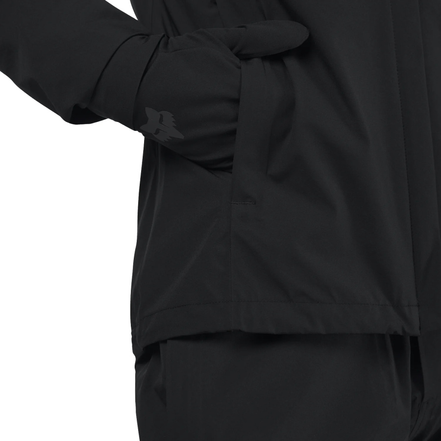 Kolesarska jakna FOX Ranger 2.5-Layer Water črna - pogled 7
