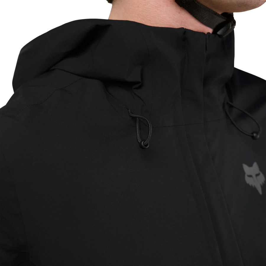 Kolesarska jakna FOX Ranger 2.5-Layer Water črna - pogled 8