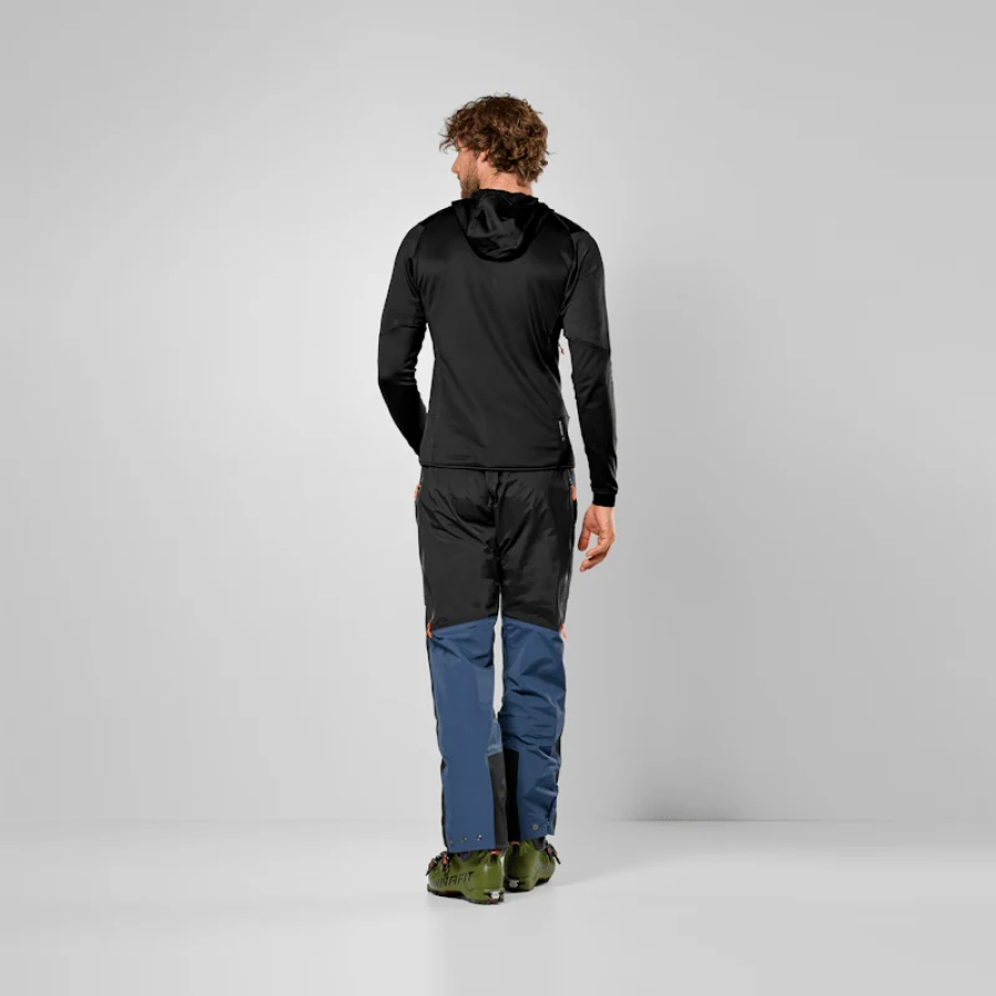 Moška jakna Salewa Sella Crevasse HD Black out - na modelu 2