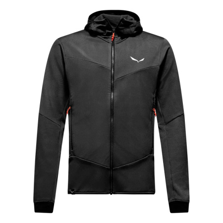 Moška jakna Salewa Sella Crevasse HD Black out - sprednji pogled