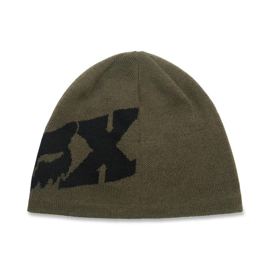 Zimska kapa Fox F Head X Jacquard Beanie v olivno zeleni barvi - pogled 2