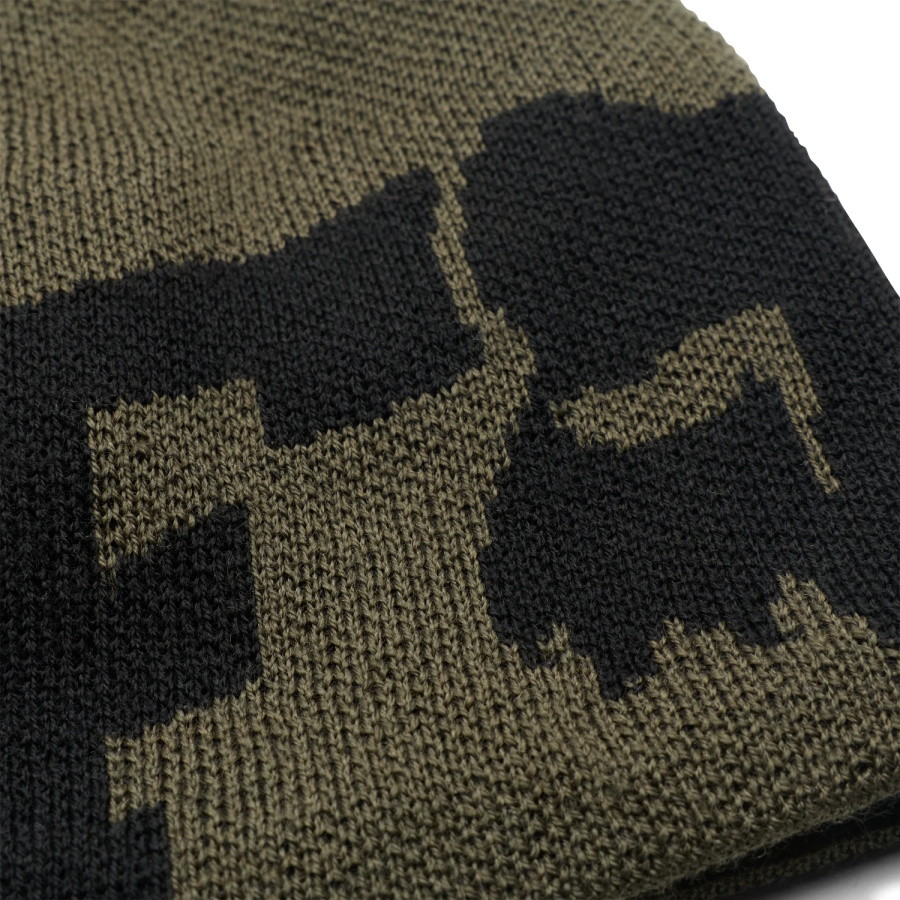Zimska kapa Fox F Head X Jacquard Beanie v olivno zeleni barvi - pogled 5