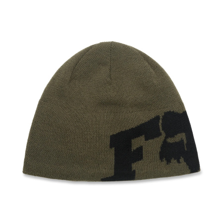 Zimska kapa Fox F Head X Jacquard Beanie v olivno zeleni barvi