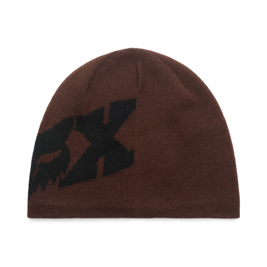 Kapa FOX F Head X Jacquard v rjavi barvi - pogled 2