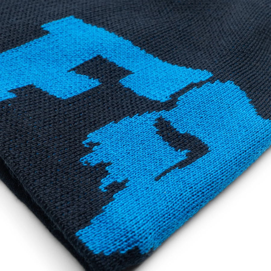 Kapa FOX F Head X Jacquard v temno modri barvi - pogled 3