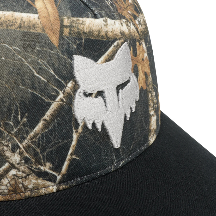 Kapa Fox Realtree Subframe v črno-kamuflažni barvi - pogled 4