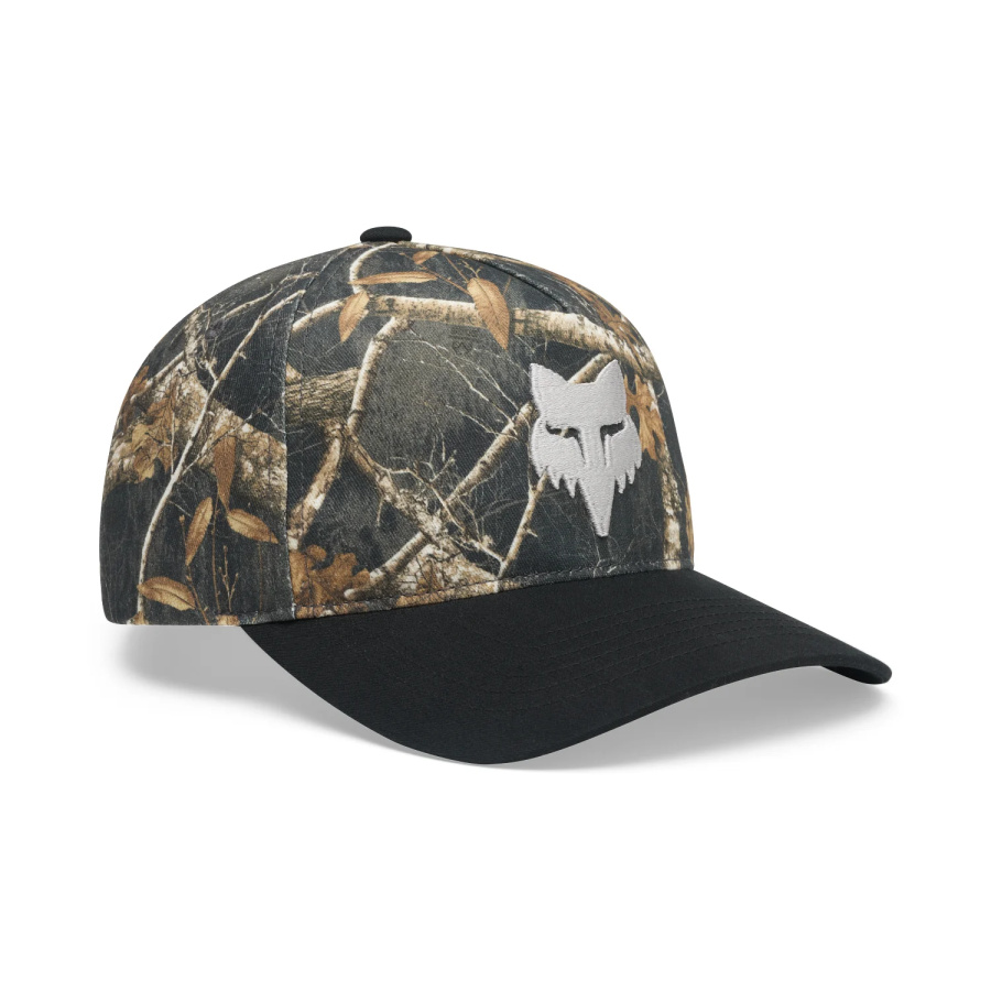 Kapa Fox Realtree Subframe v črno-kamuflažni barvi