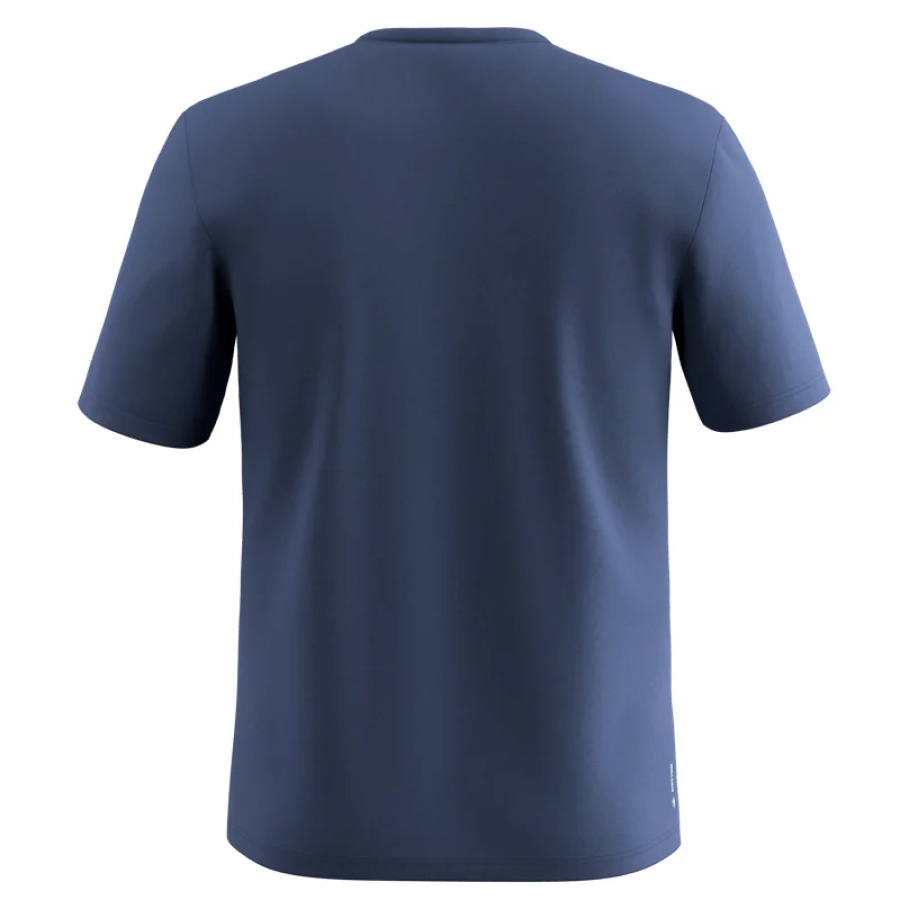 Moška tehnična majica Salewa Solidlogo Dry v temno modri barvi - pogled 2