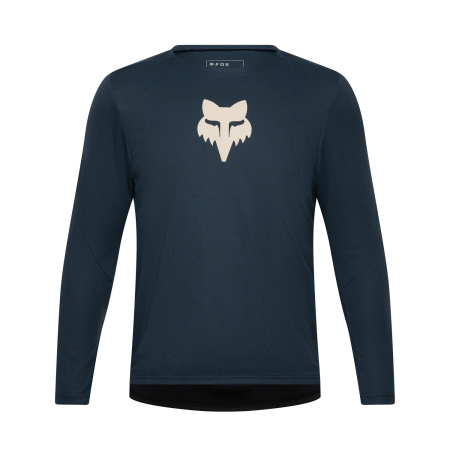 Otroška kolesarska majica Fox Ranger LS Fox Head Galaxy Blue