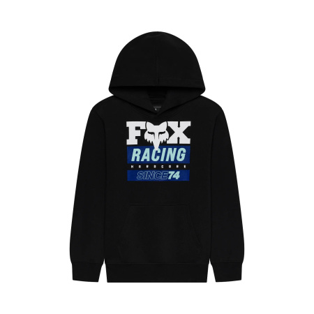 Otroški pulover Fox Since 74 Fleece v črni barvi