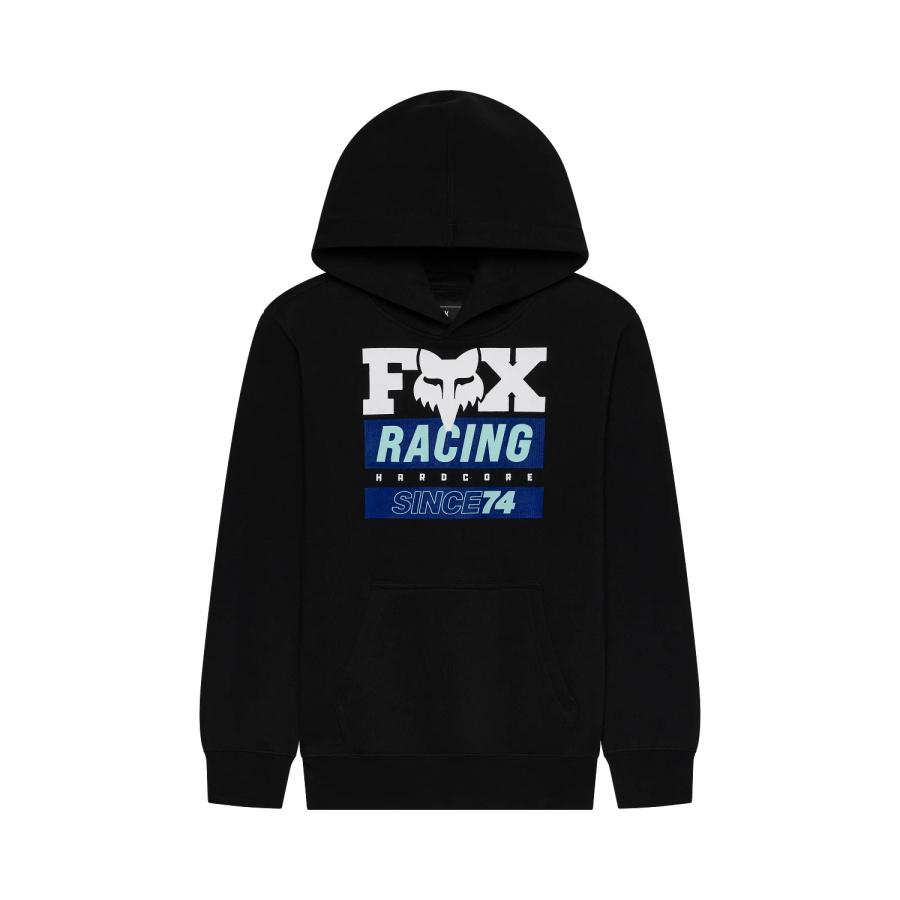 Otroški pulover Fox Since 74 Fleece v črni barvi