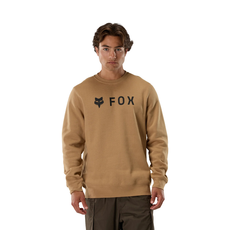 Pulover Fox Absolute Fleece Crew Brown Sugar - pogled 3