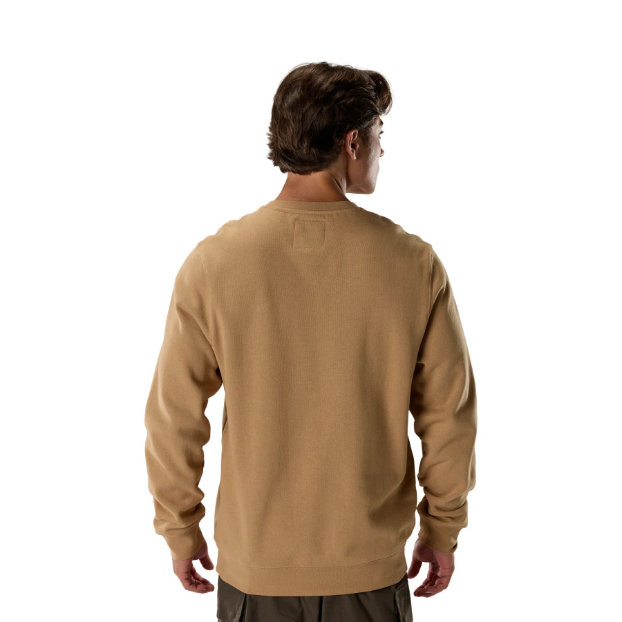 Pulover Fox Absolute Fleece Crew Brown Sugar - pogled 4