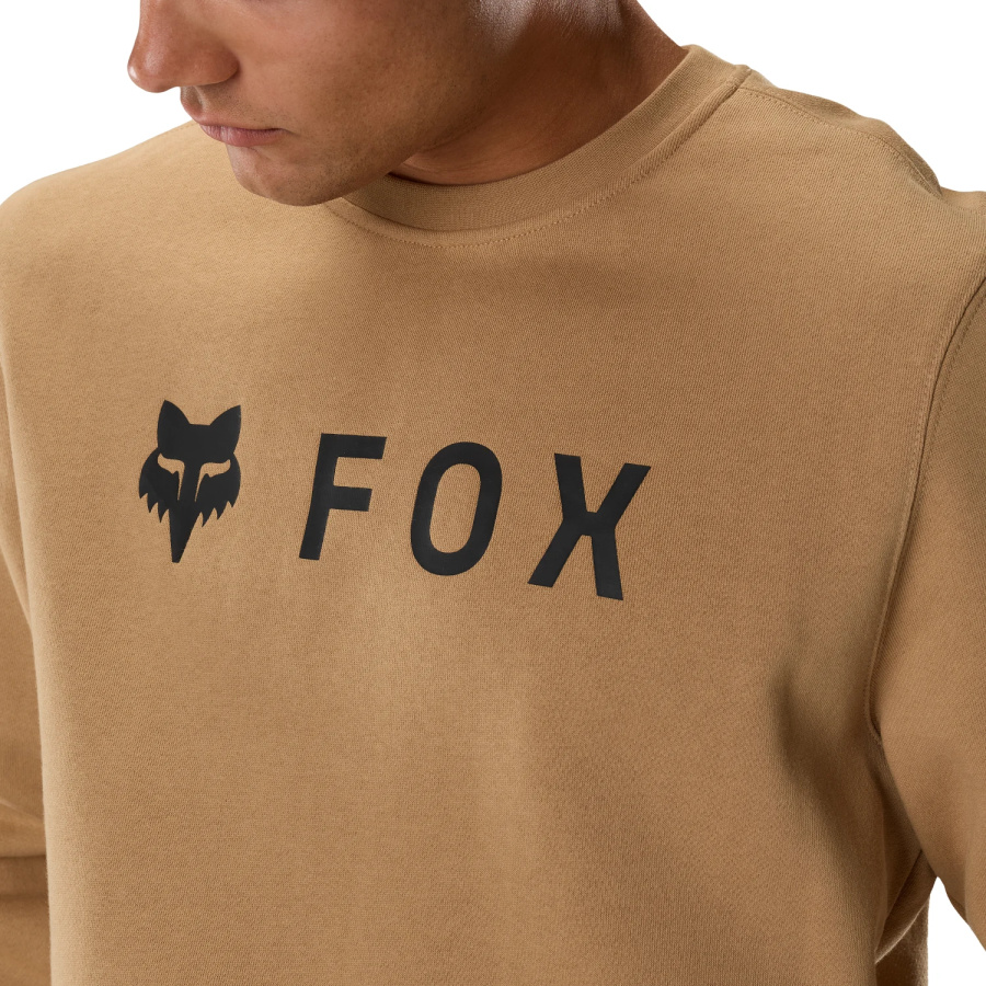 Pulover Fox Absolute Fleece Crew Brown Sugar - pogled 6