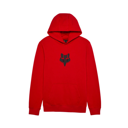 Rdeč pulover s kapuco Fox Head Fleece