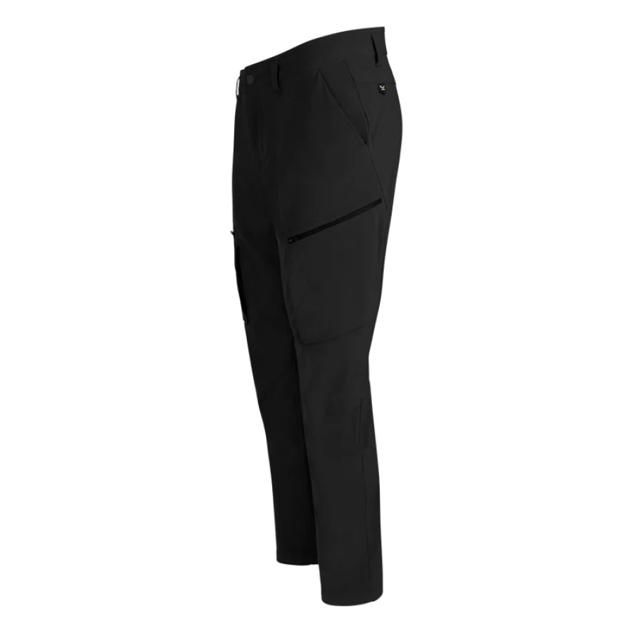 Moške pohodne hlače Salewa Puez DST Cargo Black out - pogled 5