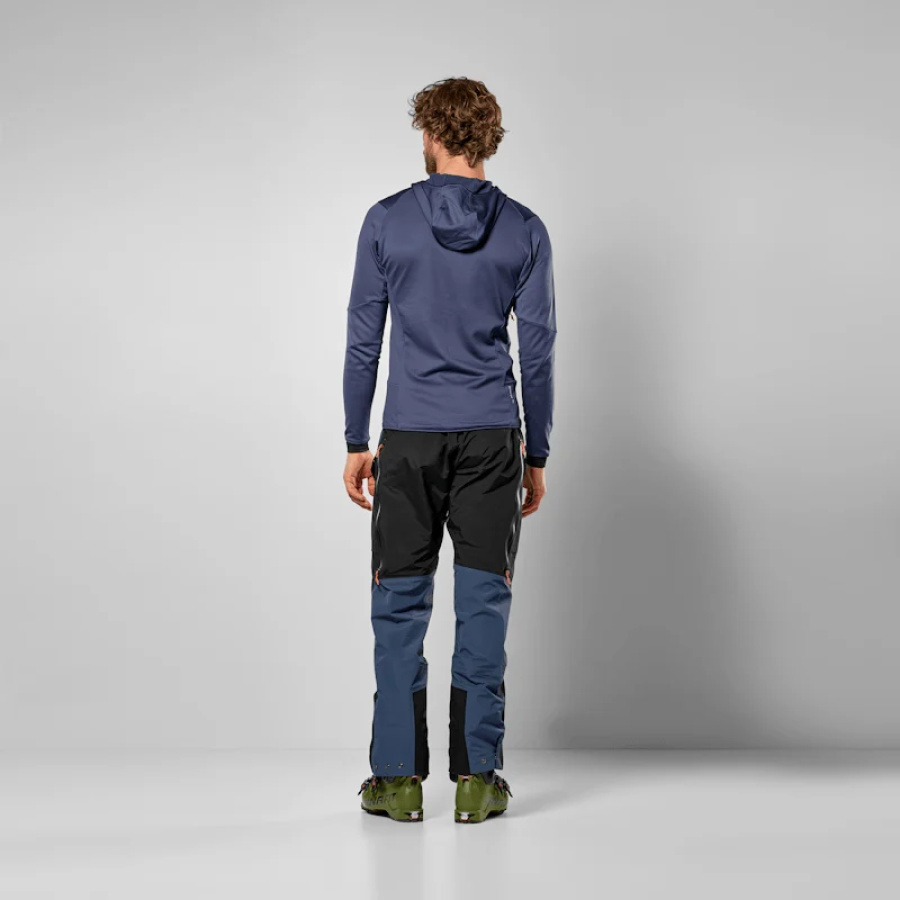 Moška jakna Salewa Sella Crevasse HD Dark Denim - na modelu 2