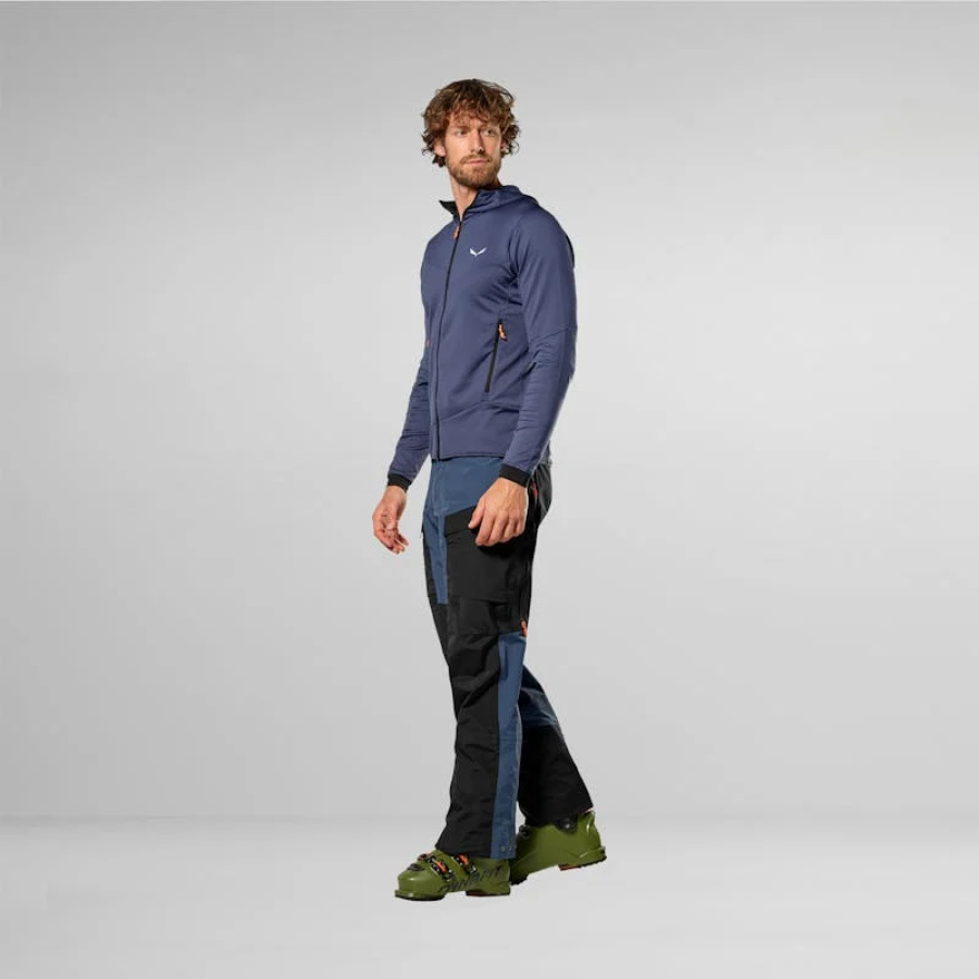 Moška jakna Salewa Sella Crevasse HD Dark Denim - na modelu 3