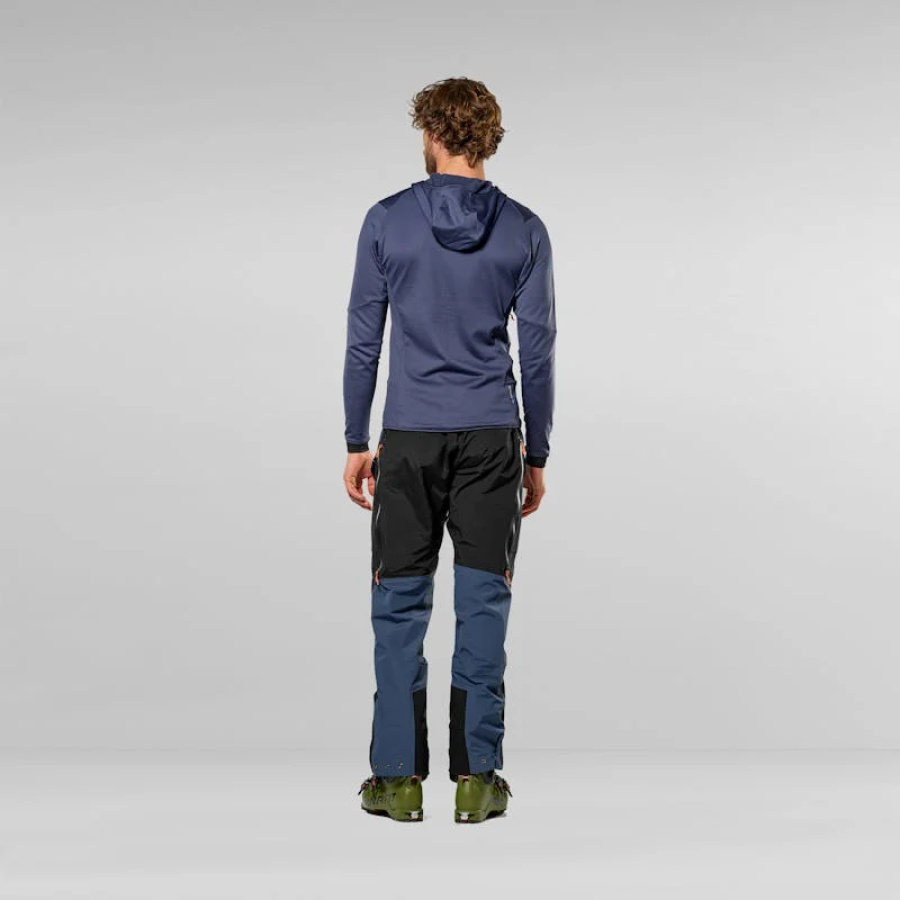 Moška jakna Salewa Sella Crevasse HD Dark Denim - na modelu 4