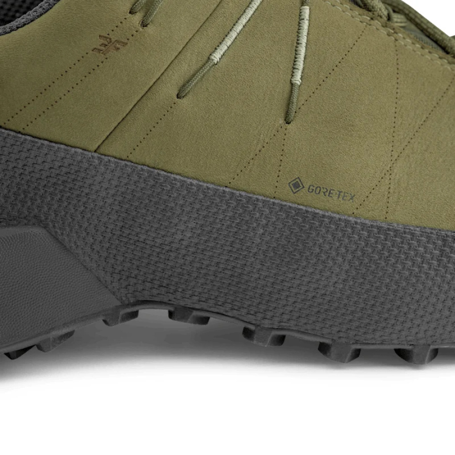 Moški pristopni čevlji SALEWA Wildfire Leather 2 GTX Faded green/Black - pogled 2