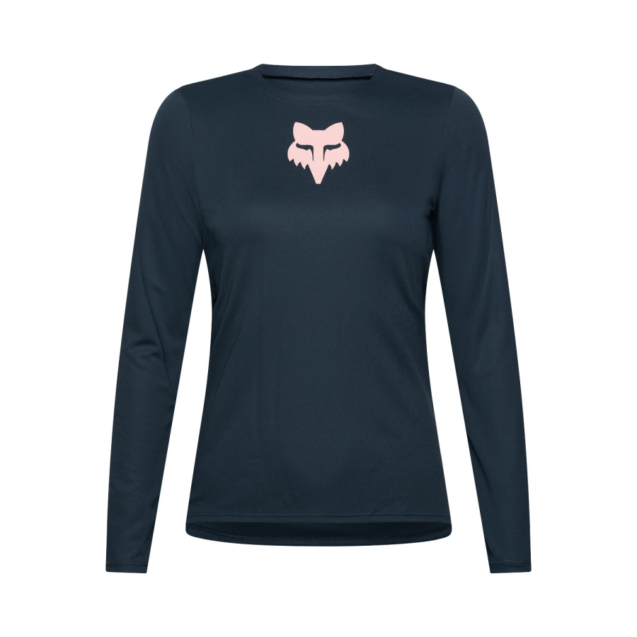 Ženska kolesarska majica Fox Ranger LS Fox Head Galaxy Blue
