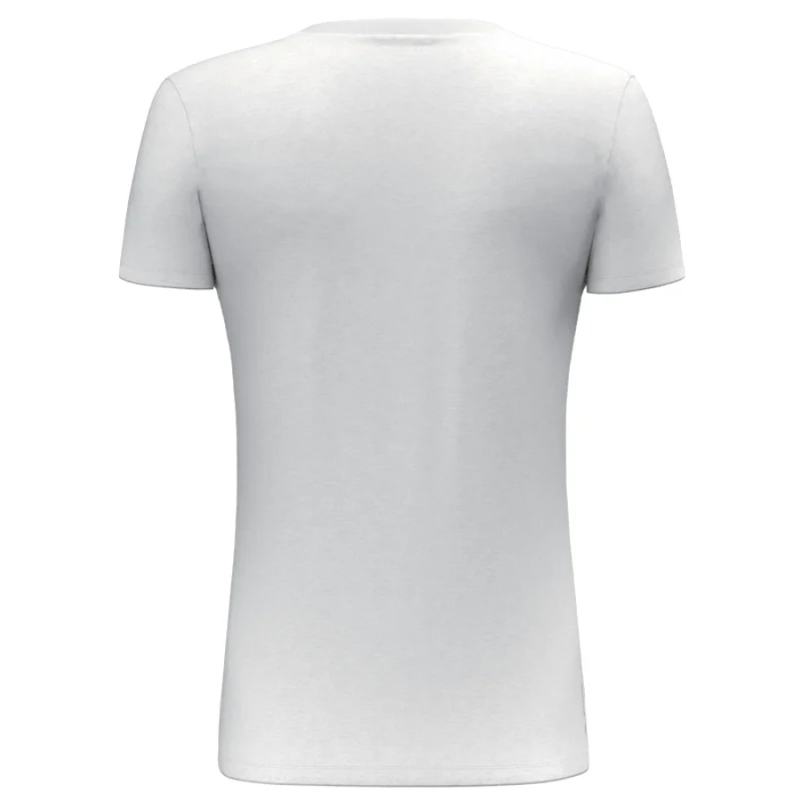 Ženska majica Salewa Solidlogo Dry White - stranski pogled