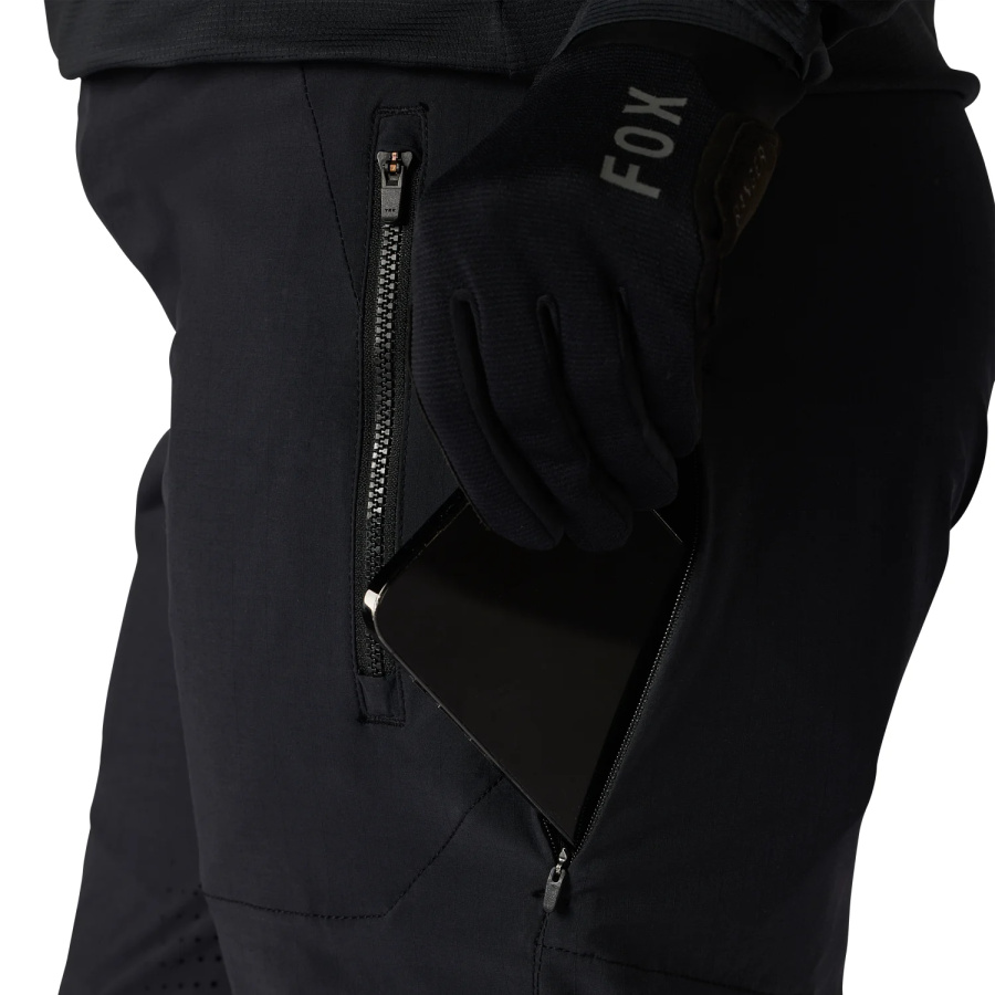 Ženske kolesarske hlače FOX Flexair Black - pogled 7