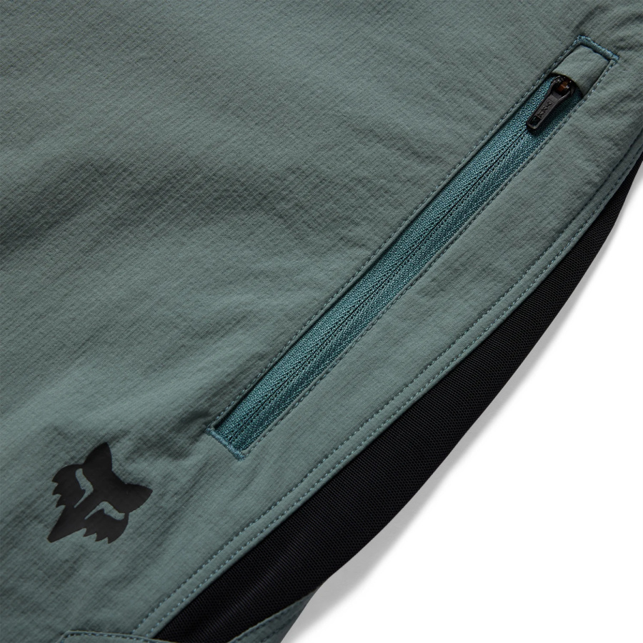 Ženske kolesarske kratke hlače Fox Ranger W/Liner Sage Green - pogled 4