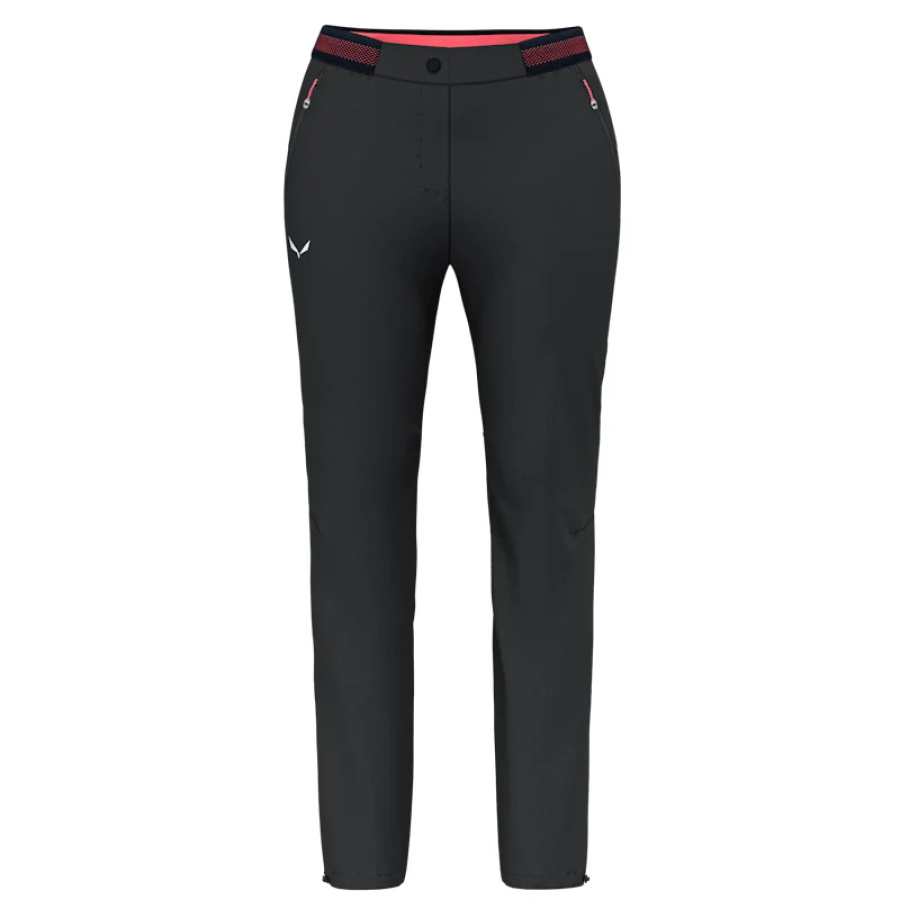 Ženske hlače SALEWA Pedroc 2 Durastretch Softshell Black out