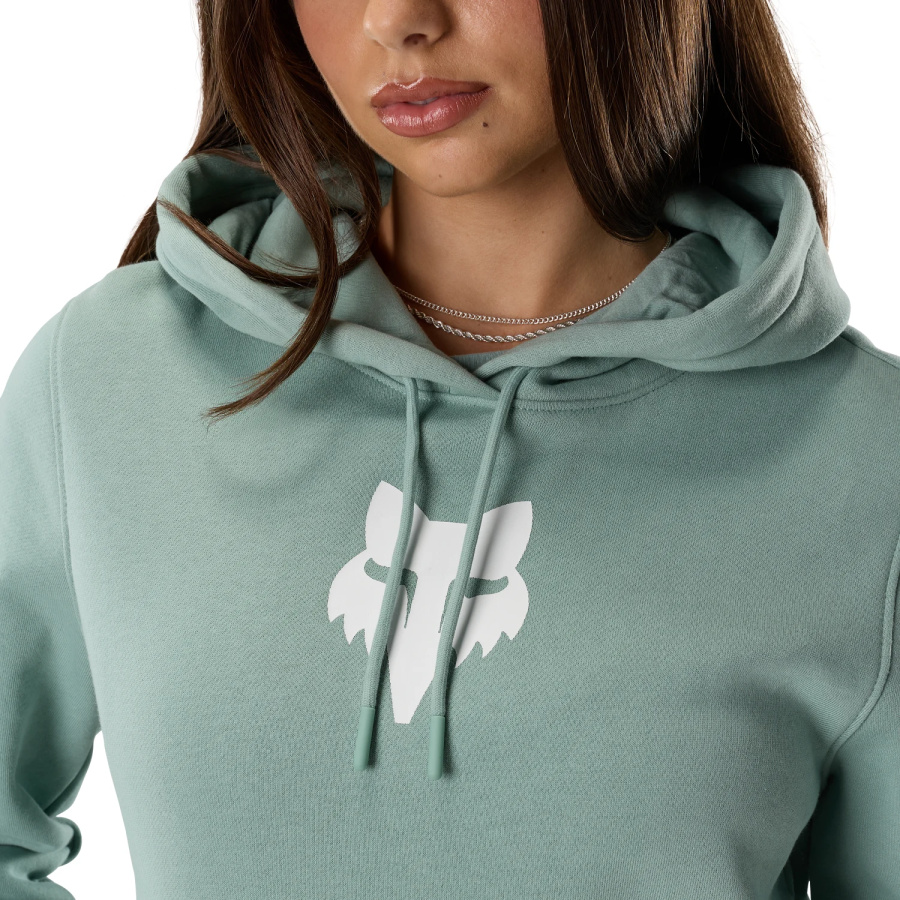 Ženski pulover Fox Head Fleece v svetlo modri barvi - pogled 5