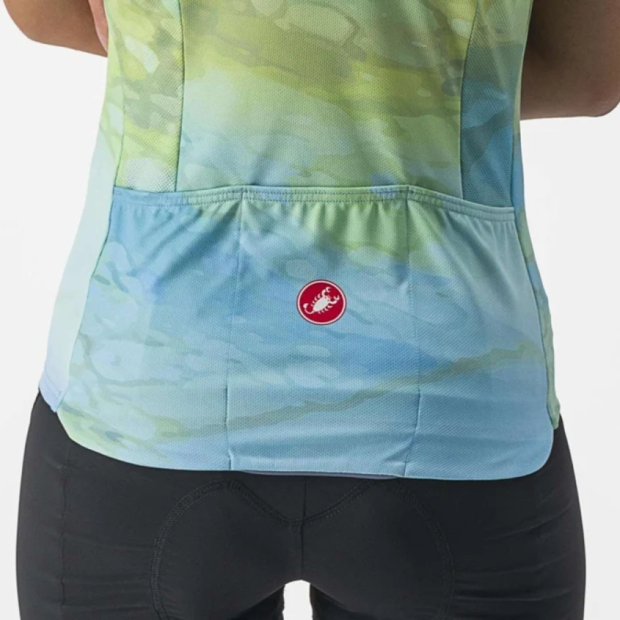 ŽENSKA MAJICA CASTELLI MARMO Multicolour/Baby blue