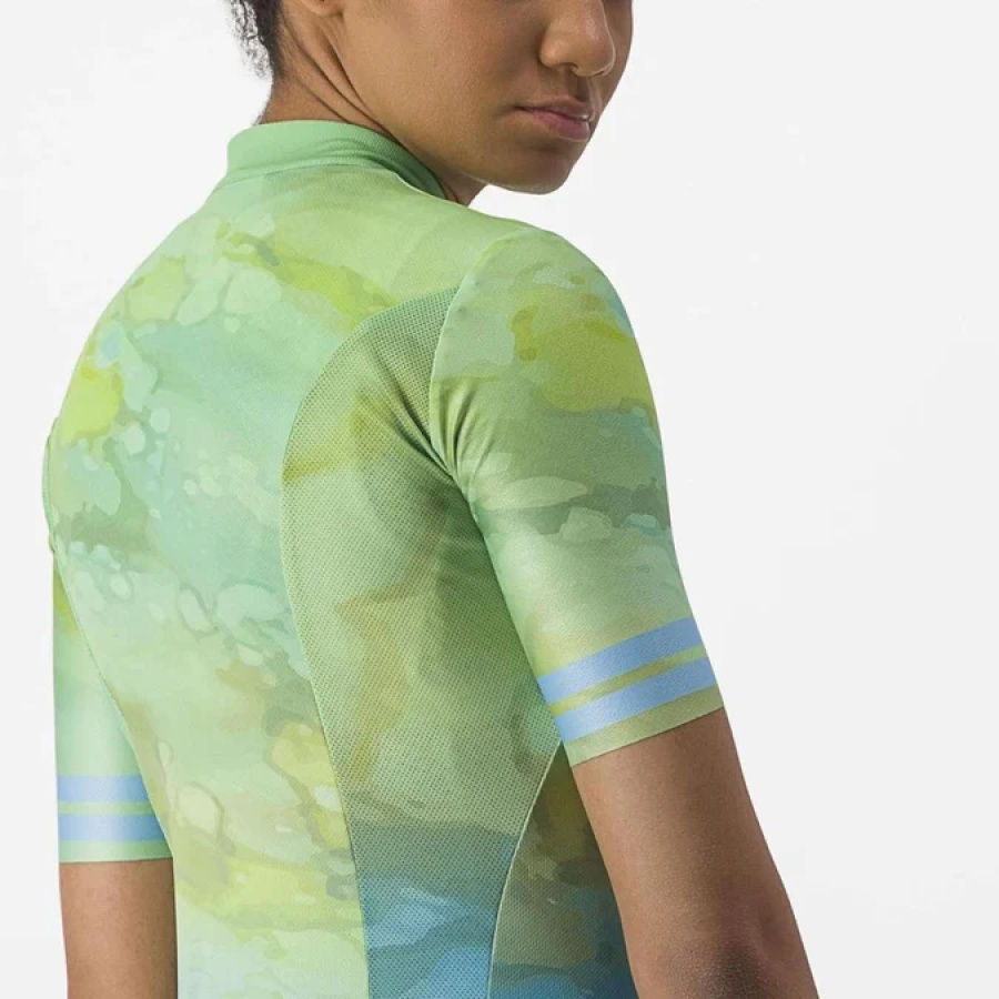ŽENSKA MAJICA CASTELLI MARMO Multicolour/Baby blue