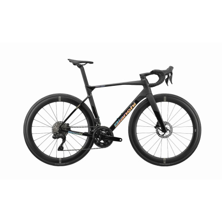 Cestno kolo Bianchi Specialissima Ultegra Di2 2027 Nero - pogled