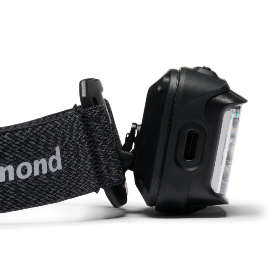 Naglavna svetilka Black Diamond Storm 550 Black - pogled 4