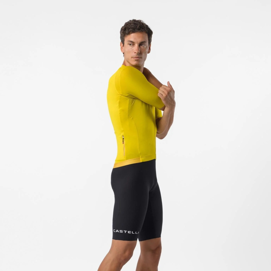 Kratke kolesarske hlače Castelli Espresso 2 Bibshort Black - pogled 2