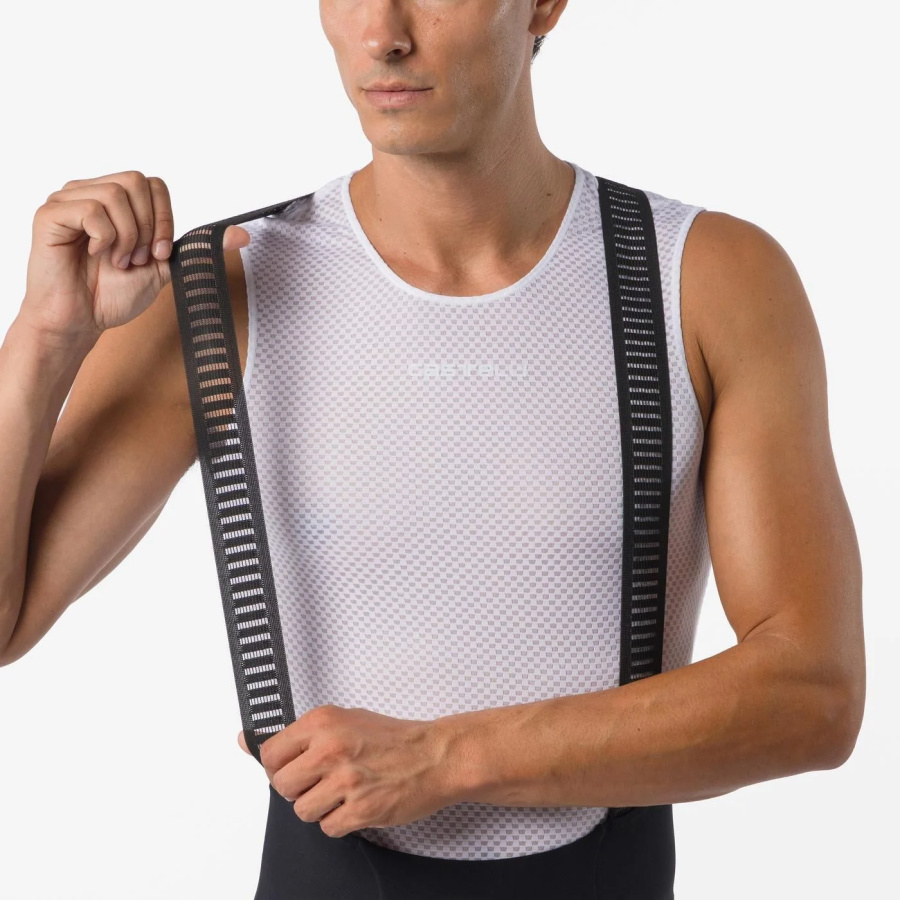Kratke kolesarske hlače Castelli Espresso 2 Bibshort Black - pogled 5
