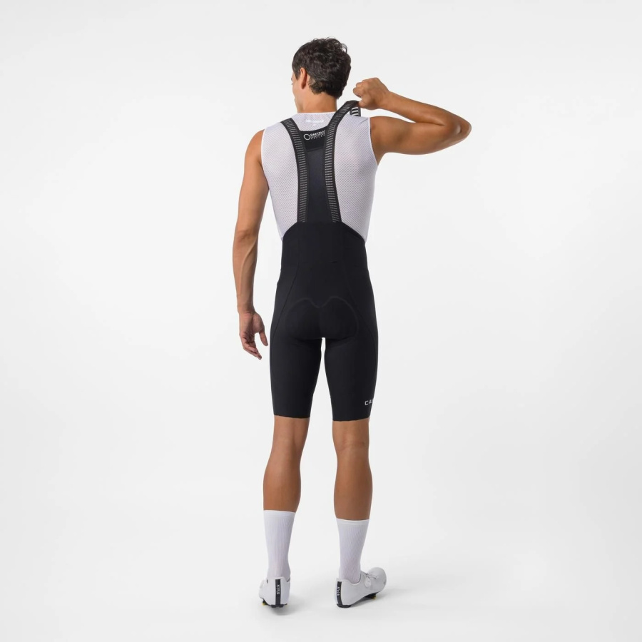 Kratke kolesarske hlače Castelli Espresso 2 Bibshort Black - pogled 7