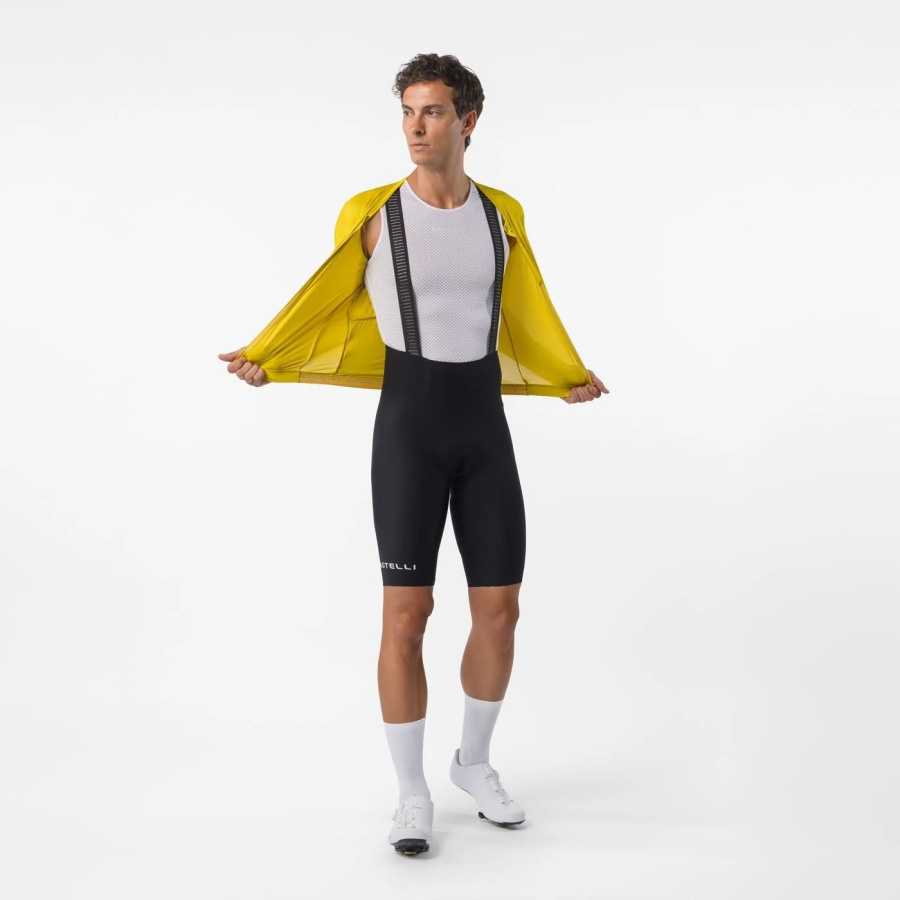 Kratke kolesarske hlače Castelli Espresso 2 Bibshort Black - pogled 8