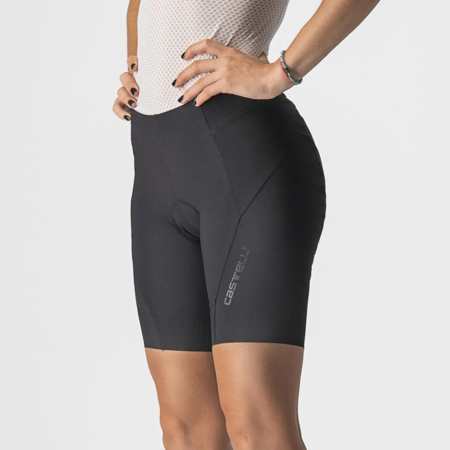 Ženske kolesarske hlače Castelli Velocissima 3 Short Black - pogled 4
