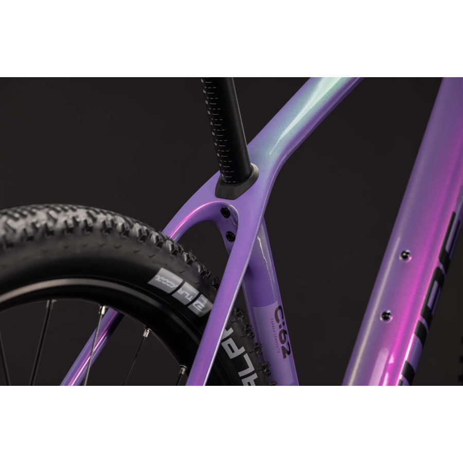 Gorsko kolo CUBE REACTION C:62 PRO 2027 cosmicpurple'n'black - pogled 5